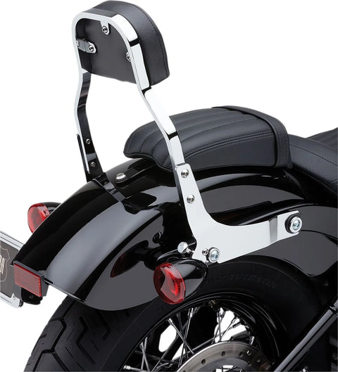 Cobra Detachable Mini Backrest Kit Chrome (602-2022)