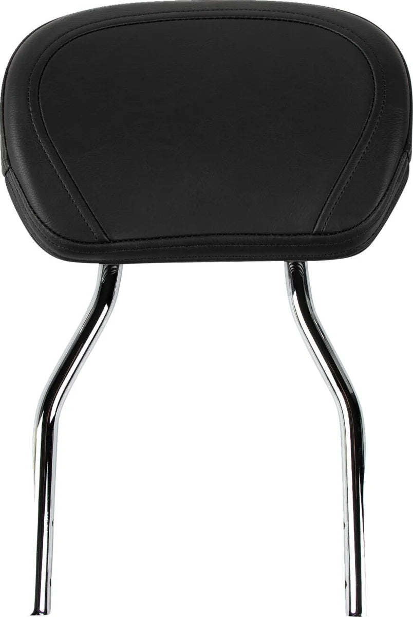 Cobra Tall Round Sissy Bar Chrome with Pad (02-7660)