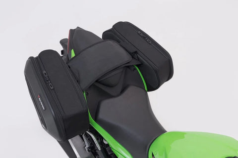 SW-Motech PRO Blaze H Saddlebag Set with Edge Protection & Heat Guard — Kawasaki