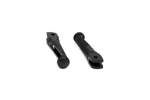 Gilles Tooling Racing Motorcycle Rider Footpegs Black (RGK-350-UF18-SET-B)