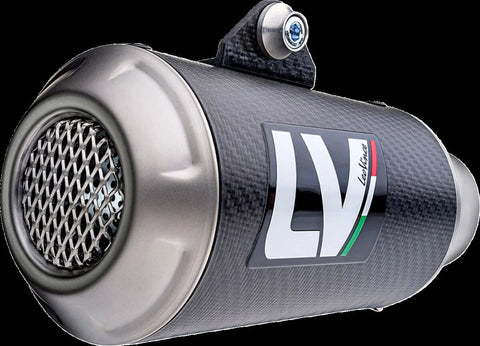 LeoVince Exhaust LV-10 Carbon Yamaha R7 MT-07 XSR