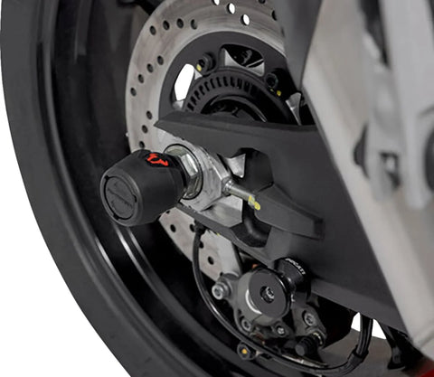 SW-Motech Rear Axle Slider Set Black KTM 790/890 Duke, 790 ADV/ R