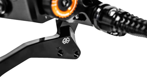 Gilles Tooling MUE2 Adjustable Rearset Black (MUE2-KT01-B)
