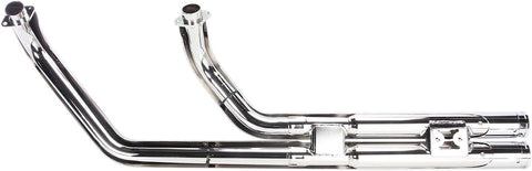 Cobra Hot Rod Speedster Short 2-into-2 Straight-Cut Exhaust System Triple-Chrome with PowerPort