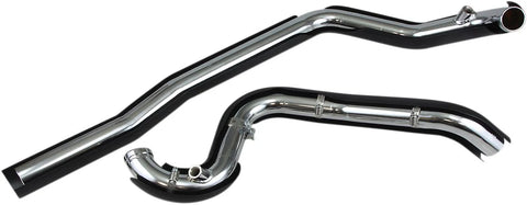Cobra True Duals Headpipes Black (6251RB)