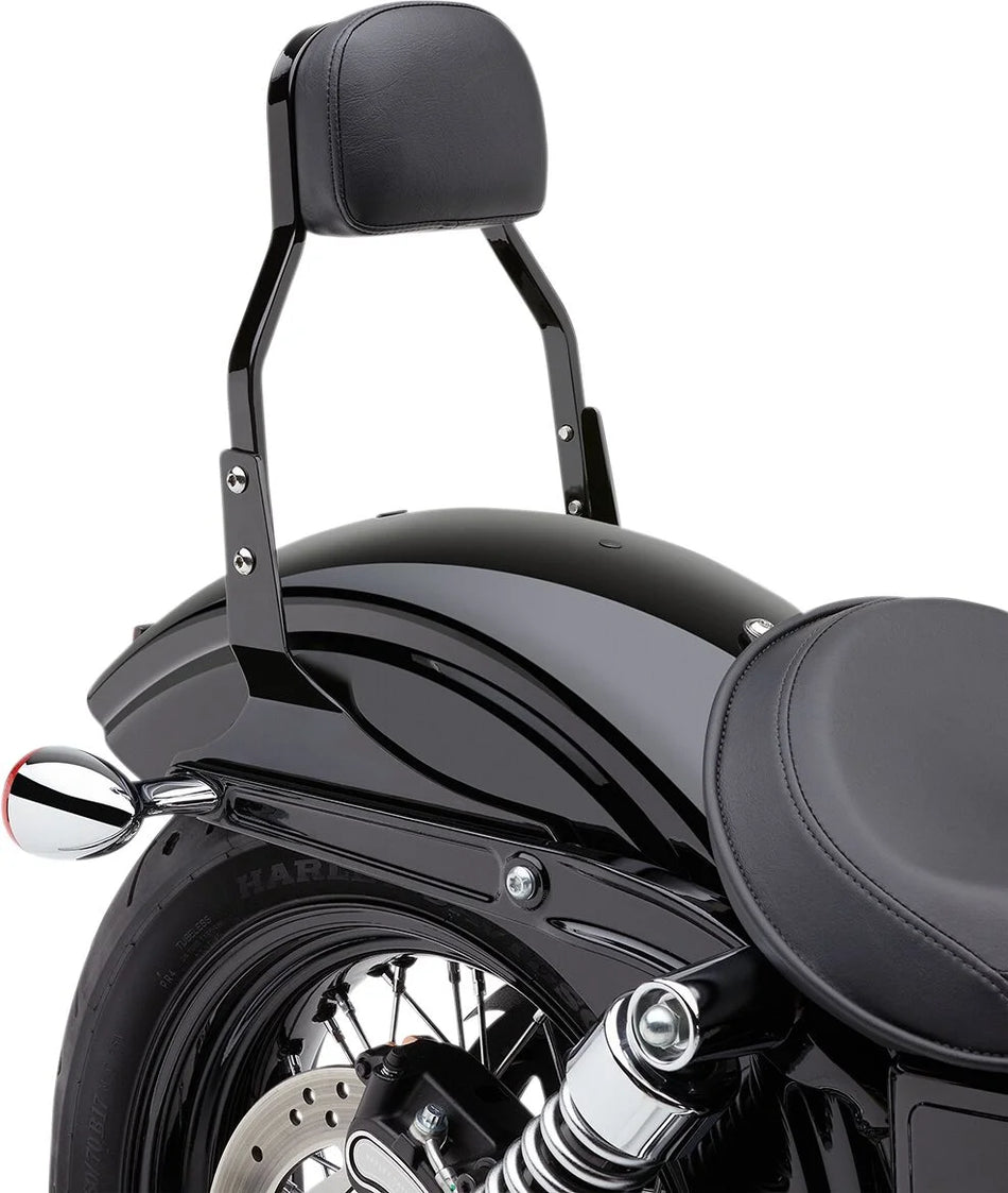 Cobra 11" Mini Square Sissy Bar Black (602-1103B)