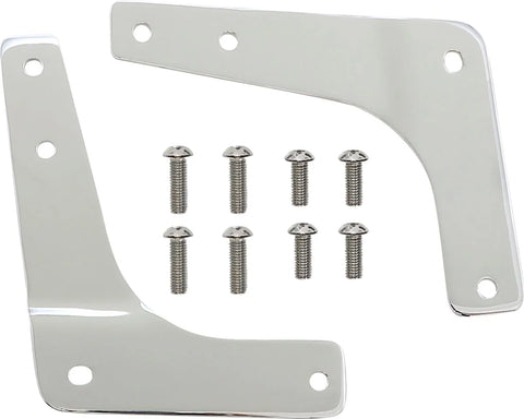 Cobra Tall Round Sissy Bar Chrome with Pad (02-7635)