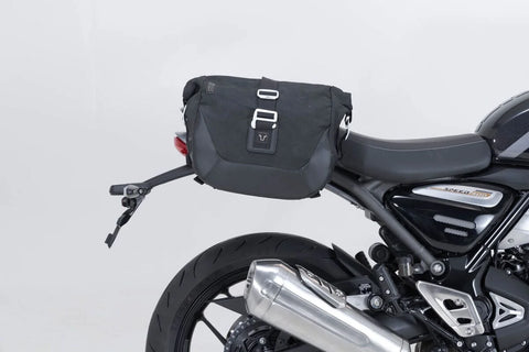 SW-Motech Legend Gear LC1 & LC 2 Side Bag System Black Edition — Triumph Scrambler X / Speed