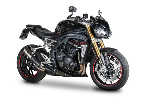 Spark Grid-O Slip-on Double Muffler Titanium ECE (GTR0105TOM)