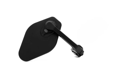 Gilles Tooling STRATOS Motorcycle Bar End Mirror M12 Matt Black