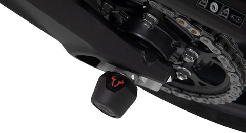SW-Motech Rear Axle Slider Set Black BMW S 1000 XR
