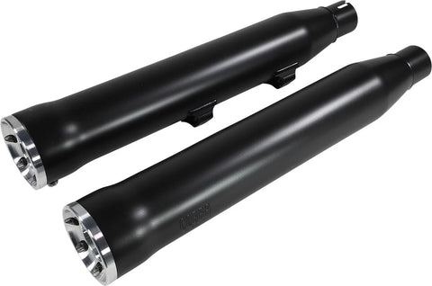 Cobra 3" Slip-on RPT Mufflers Powder-Coated Black (6081RB)