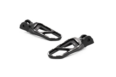 Gilles Tooling Urban-Pro Motorcycle Rider Footpegs Black (RGK-500-UF40-SET-B)