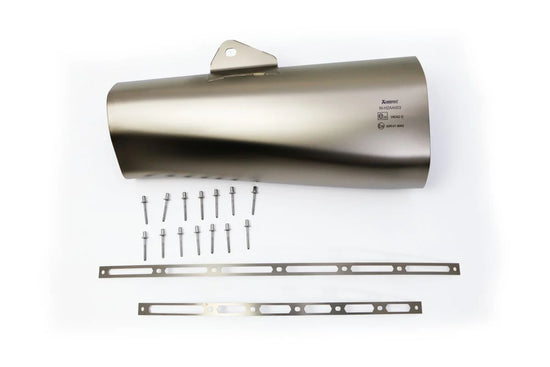 Akrapovic Muffler Sleeve Repair Kit Titanium Grey Yamaha T-Max
