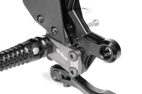 Gilles Tooling AS31GT3 Adjustable Rearset Black (AS31GT3-H14-B)