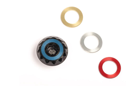 Gilles Tooling Motorcycle Oil Filler Cap M20x2.5 Black (OFC-20-25)