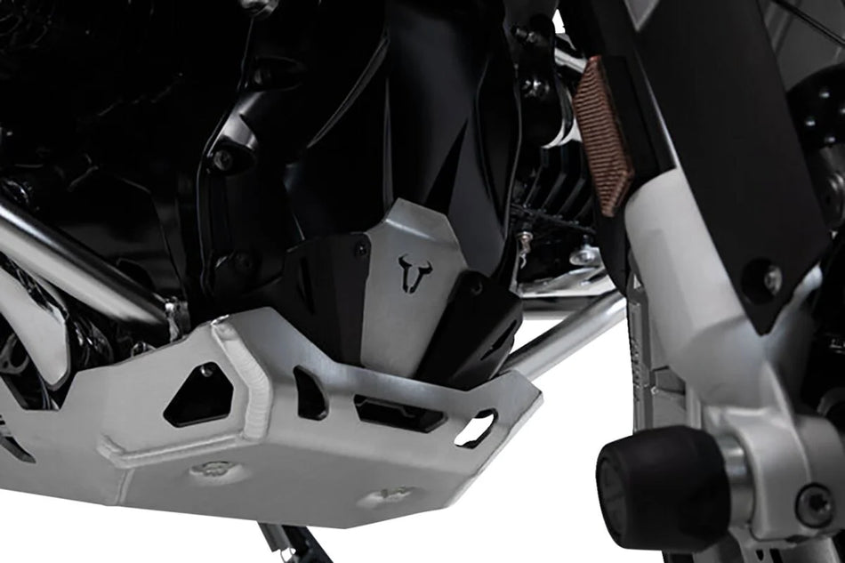 SW-Motech Engine Guard Extension Black/Silver BMW R1200, R1250
