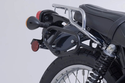 SW-Motech Legend Gear LC2 Side Bag System Brown Edition — Kawasaki Meguro S1 / W 230