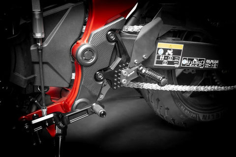 Gilles Tooling AS31GT3 Adjustable Rearset Black (AS31GT3-H14-B)