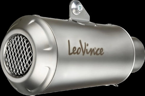 LeoVince Muffler LV-10 Stainless Steel Ece