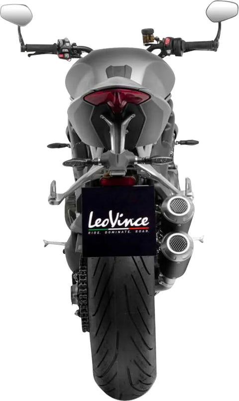 LeoVince Muffler LV10 Speed 12 Black