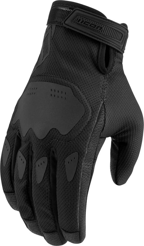 ICON Hooligan Women's CE Gloves Black