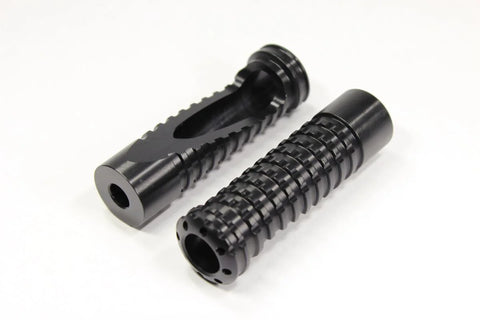 Gilles Tooling Racing Footpegs Black