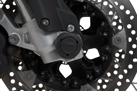 SW-Motech Front Axle Slider Set Black BMW F750GS, F850GS/ADV, F900R/XR