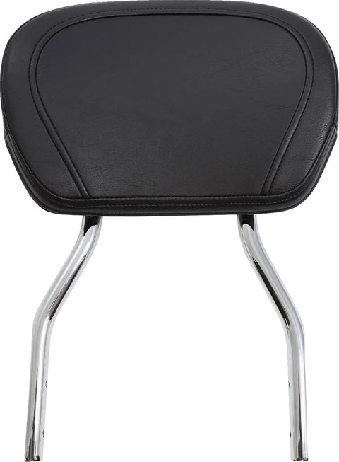Cobra Short Round Sissy Bar Chrome with Pad (02-8660)