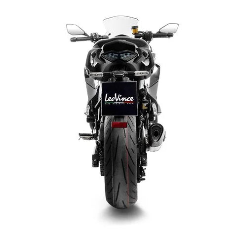 LeoVince LV-14R Stainless Steel Slip-on Muffler Ece Kawasaki (15602)