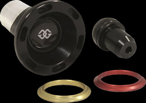 Gilles Tooling GTA Front Quick-Release Motorcycle Axle Protectors Black (GTA-F-Y03)