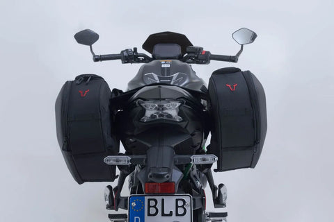 SW-Motech PRO Blaze H Saddlebag Set with Edge Protection — Kawasaki Ninja / Z 650
