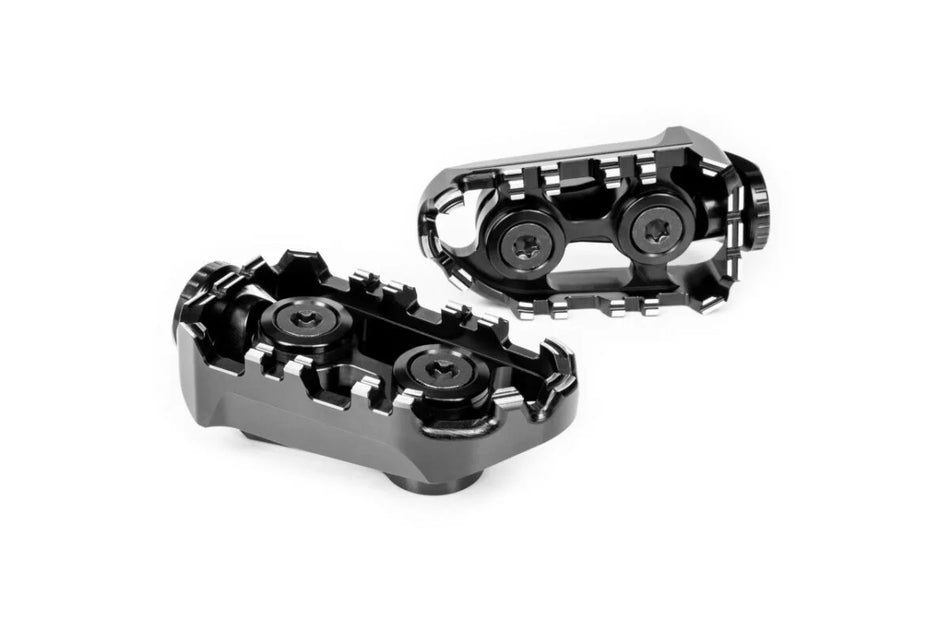 Gilles Tooling Tech-X Enduro Rider Footpegs Black (RGK2-B005-UF35-SET-B)