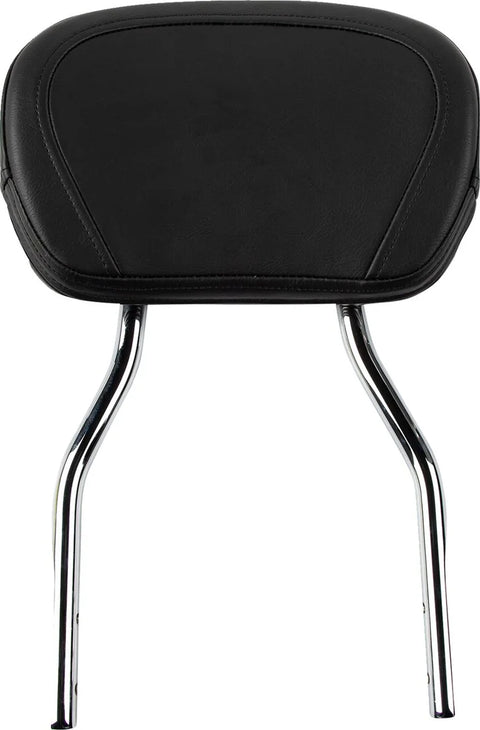 Cobra Tall Round Sissy Bar Chrome with Pad (02-7618)