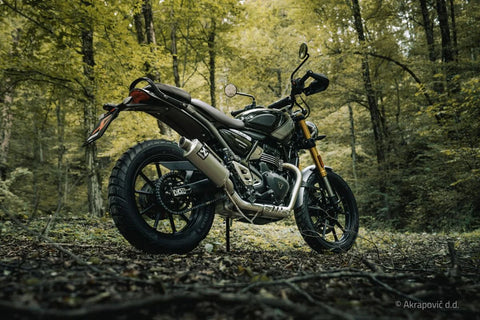 Akrapovic Muffler Slip-on TI Triumph Speed 400 / Scrambler 400X