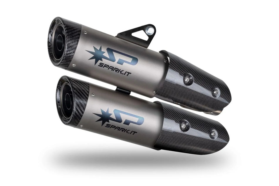 Spark Dyno Slip-on Muffler Titanium ECE (GTR0104TOMC)