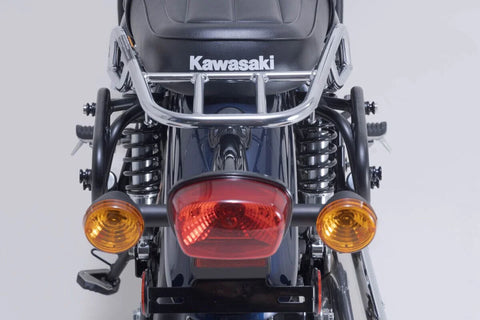 SW-Motech Legend Gear LC2 Side Bag System Brown Edition — Kawasaki Meguro S1 / W 230