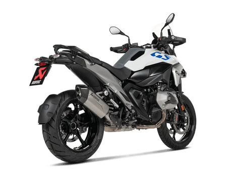 Akrapovic Slip-on Line Muffler Titanium Carbon End Cap BMW
