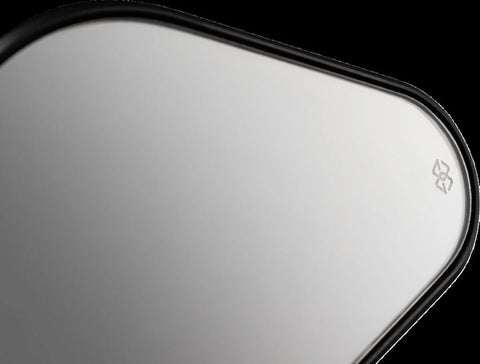 Gilles Tooling STRATOS Motorcycle Bar End Mirror Matt Black (M03-01-BD)