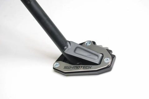 SW-Motech Side Stand Foot Extension Black/Silver Ducati Models