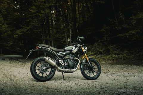 Akrapovic Muffler Slip-on TI Triumph Speed 400 / Scrambler 400X