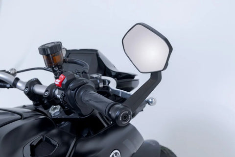 SW-Motech Bar End Mirrors — Yamaha