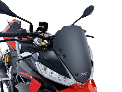 WRS Sport Windscreen Matt Black (AP018NO)