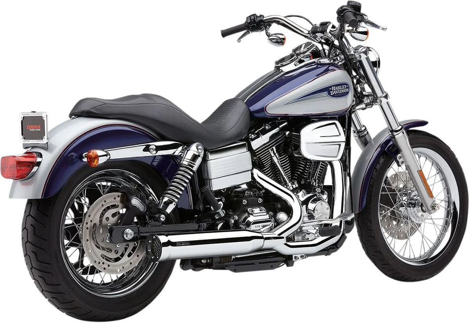 Cobra Power Pro HP RPT 2-into-1 Exhaust System Chrome