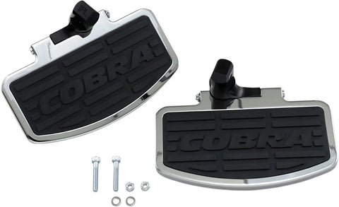 Cobra Classic Rear Floorboard Kit Chrome (06-3637)
