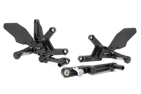 Gilles Tooling AS31GT3 Adjustable Rearset Black (AS31GT3-H18-B)