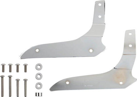 Cobra Short Round Sissy Bar Chrome with Pad (02-8770)