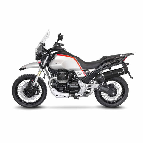 LeoVince LV One EVO Black Edition Slip-One Muffler Ece Moto Guzzi