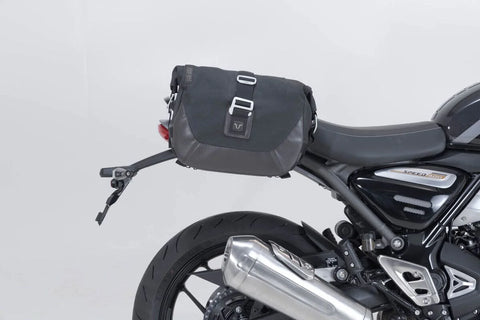 SW-Motech Legend Gear LC1 & LC 2 Side Bag System Brown Edition — Triumph Scrambler X / Speed