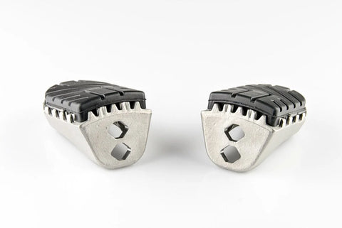 SW-Motech Ion Footrest Kit Silver — BMW Adventure